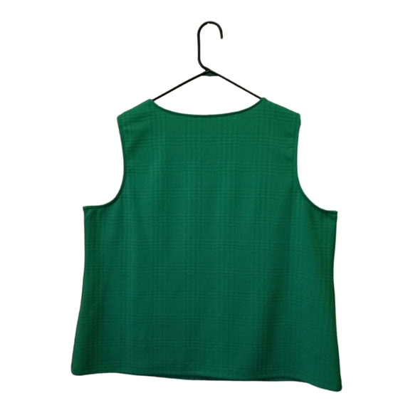 Calvin Klein Women's Green Sleeveless Top Size L - Picture 2 of 9